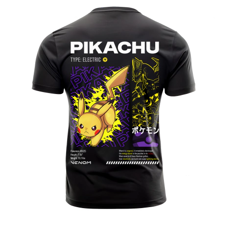 Remera Pokemon Pikachu
