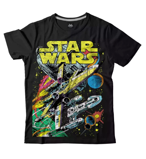 Remera Star Wars naves - comprar online