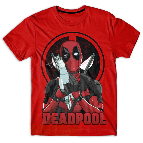 Remera Deadpool roja - comprar online