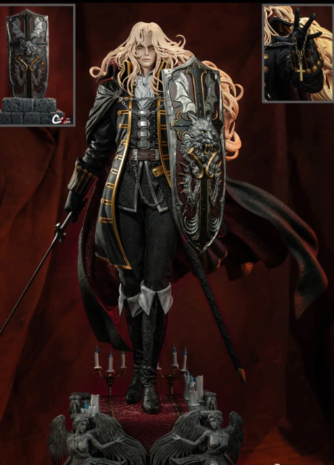 [ESTOQUE] CASTLEVANIA - ALUCARD 1/4 DX VER - CREATION STUDIO - RESINA - comprar online
