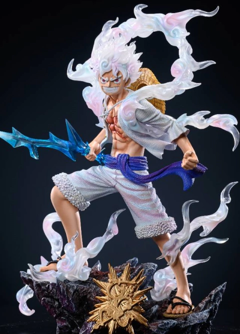 [ESTOQUE] ONE PIECE - LUFFY NIKA - LX STUDIO- RESINA - comprar online