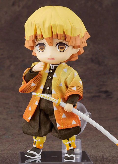 [ESTOQUE] DEMON SLAYER - KIMETSU NO YAIBA - ZENITSU AGATSUMA - NENDOROID DOLL