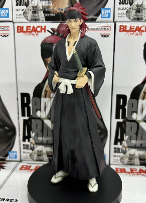 [ESTOQUE] RENJI ABARAI - SOLID AND SOULS - BANPRESTO - BLEACH