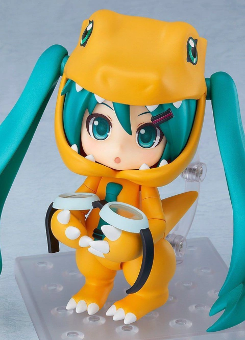 [ESTOQUE] DIGIMON ADVENTURE - VOCALOID - HATSUNE MIKU - NENDOROID #1439 - KIGURUMI AGUMON VER