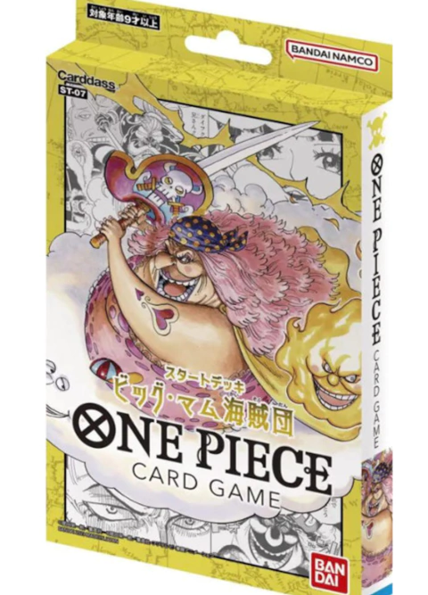 [ESTOQUE] STARTER DECK ONE PIECE BIG MOM PIRATES ST07 - JAPONESE VER