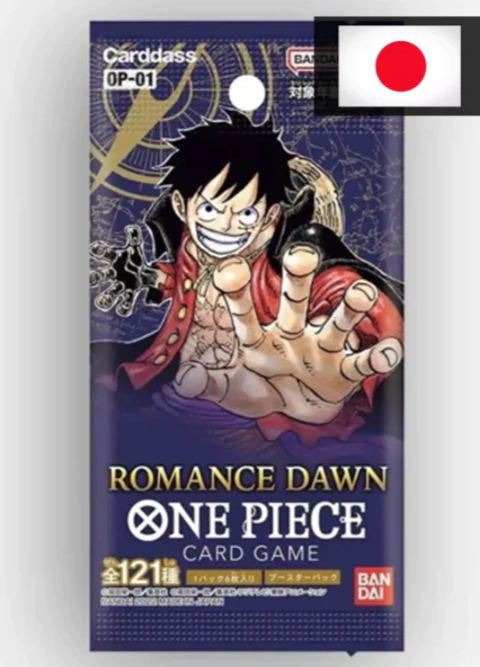 [ESTOQUE] BOOSTER ONE PIECE TCG ROMANCE DAWN OP 01 (VERSÃO JAPONESA)