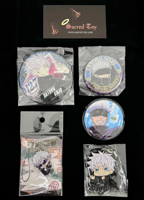 [ESTOQUE] KIT 07 JUJUTSU KAISEN - SATORU GOJO [IMPORTADO DO JAPÃO] [FRETE GRÁTIS]