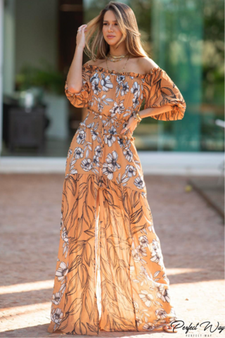 Vestido Marrom Dinorah