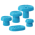 Kit 5 Boleiras Alegra - P M G Mini e Oblonga - loja online