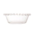 Bowl Raso Com Borda De Coração Cristal Redondo 11,5cm na internet