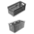 Kit 2pc Organizador de Geladeira com Cesto Clear Fresh OU