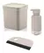 Kit Porta Detergente 500ml + Rodinho De Pia + Lixeira 2,5l na internet
