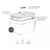 Pote mantimento Vidro Hermético 1,2l Fresh Lock Válvula - comprar online