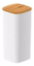 Pote Hermético Organizador Mantimento Bambu Natural 0,34l - comprar online
