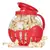 Pipoqueira para Micro Ondas 2,25L Vermelha Vidro - Lyor - Aspen Decor