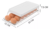 Organizador de ovos Roll Clear Fresh 14 und - Branco na internet