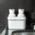 Conjunto Dispensers E Organizador Flow Com Visor Do Líquido - loja online