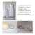 Conjunto Porta Sabonete E Porta Escovas Com Bandeja - Aspen Decor