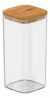 Pote Hermético Organizador Mantimento Bambu Natural 0,34l - comprar online