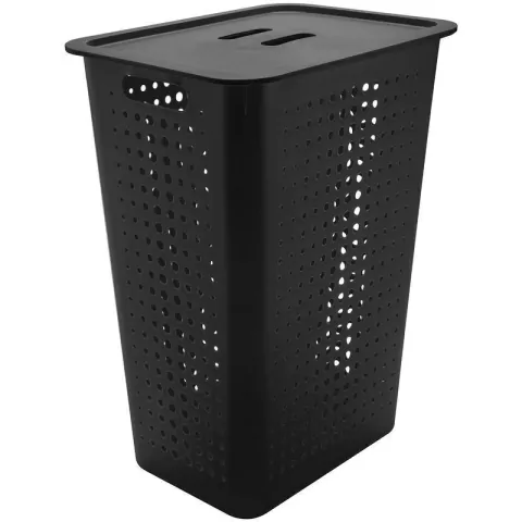 Cesto Grande Para Roupa Com Tampa Banheiro