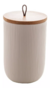 Imagem do Potiche De Cerâmica Com Tampa Bambu Branco 8670 - Lyor