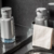 Conjunto Dispensers E Organizador Flow Com Visor Do Líquido