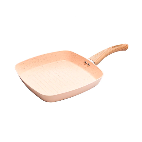 Bistequeira de Indução em Alumínio com Revestimento Cerâmico