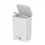 Lixeira Pedal 30 Litros Trium Com Aro Para Saco, Cozinha - Aspen Decor