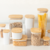 Kit Com 2 Potes Herméticos Keep 2 Litros Com Tampa De Bambu - loja online