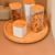 Pote Hermético Organizador Mantimento Bambu Natural 0,34l