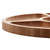 Petisqueira C/ 5 Divisórias De Bambu Round 25x25x1,6cm na internet
