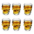 Jogo De 6 Copinhos De Bar Caveira Vidro Shot Dose Bebida - comprar online