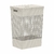 Cesto de Roupa com Tampa Grid 49 Litros