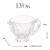 Molheira Tulipa De Cristal 200ml Para Servir Molho Caldas - Aspen Decor