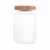 Porta Mantimento Vidro Martelado c/ Tampa Acacia Petra 700ml na internet