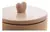 Kit Com 2 Potiche Decorativo De Cerâmica C/ Detalhe Coração - Bege - Aspen Decor