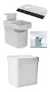 Porta Detergente Esponja Pia Rodinho De Pia + Lixeira 2,5l - Aspen Decor