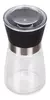 Kit 2 Moedor De Tempero Vidro Com tampa Preta 170ml - loja online