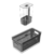 Kit 2pc Organizador de Geladeira e Tempero Clear Fresh Ou