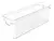 Organizador De Armários Cozinha Multiuso Clear 37x10x13cm