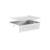 Cesto Organizador com Tampa 8,2 Litros Flow 34 X 27 X 9