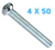 PARAFUSO PHILIPS 4X50 LENTE LANTERNA CG - comprar online