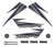 FAIXA YBR 125 2006 PRATA - comprar online