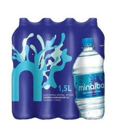 Água Minalba 1,5l Sem Gás C/8 - comprar online