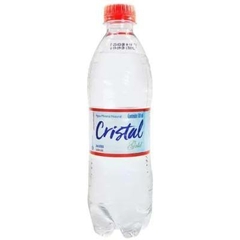 ÁGUA CRISTAL GOLD 510ML COM GÁS C/12 UNIDADES