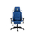 Cadeira Gamer MaxRacer Profissional Bunker CBF Azul Branca