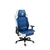 Cadeira Gamer MaxRacer Profissional Bunker CBF Azul Branca - comprar online