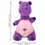 Pelúcia Para Cães Com Interior de Cordas - Kong Knots Belly Hippo M/G na internet