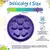 Comedouro Lento SodaPup Flower Ebowl - Rosa e Roxo - loja online