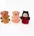 Trio de Pelúcias Sem Enchimento Com Apito Squeakie Buddies - Zippy Paws